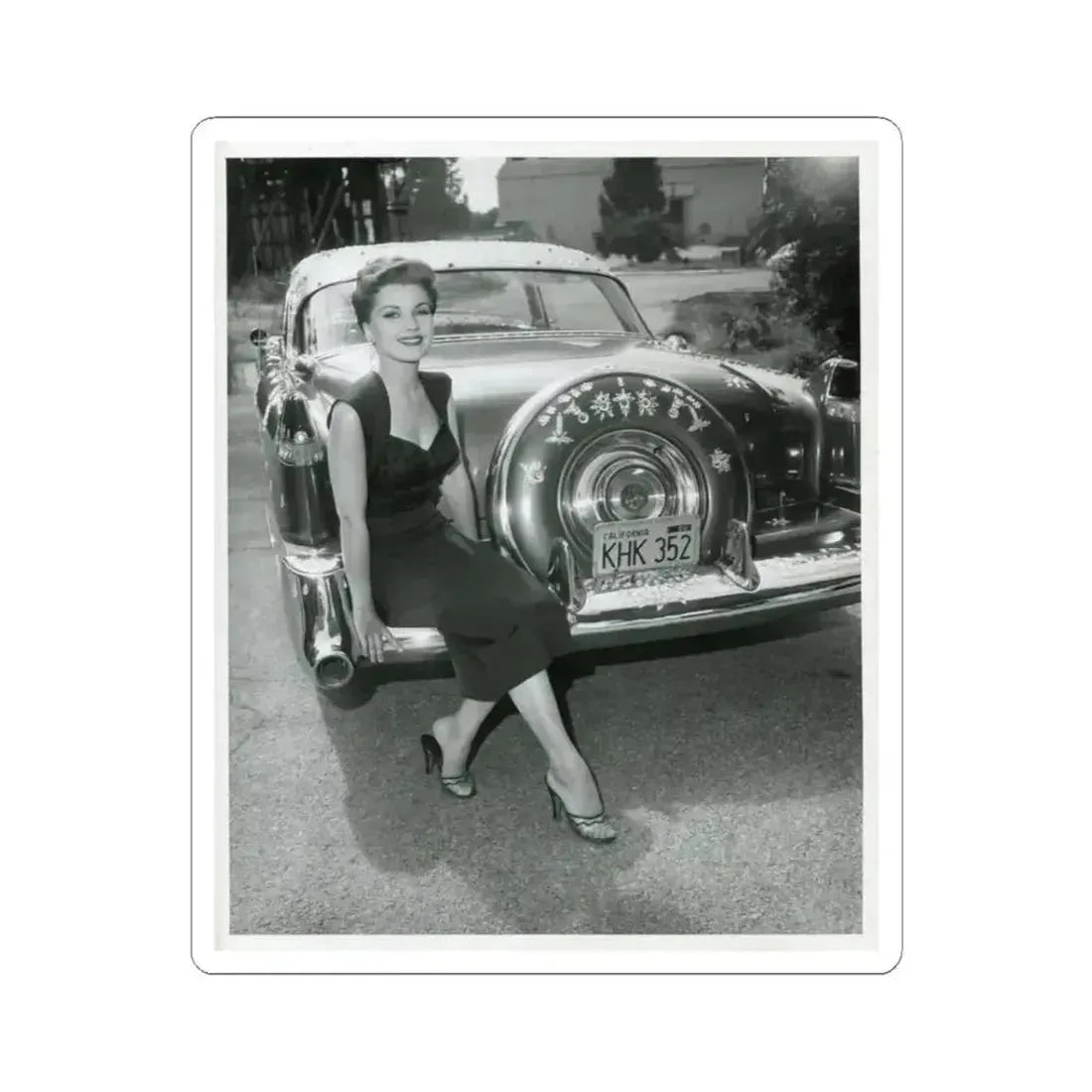 Debra Paget #649 (Vintage Female Icon) STICKER Vinyl Kiss-Cut Decal 3 Inch White - The Sticker Space