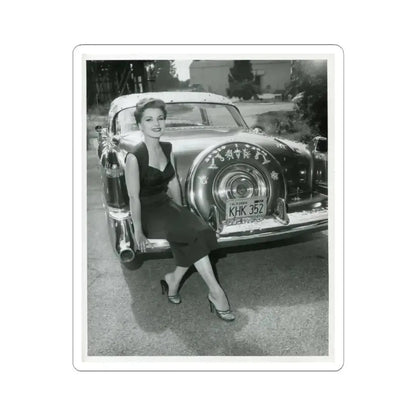 Debra Paget #649 (Vintage Female Icon) STICKER Vinyl Kiss-Cut Decal 3 Inch White - The Sticker Space