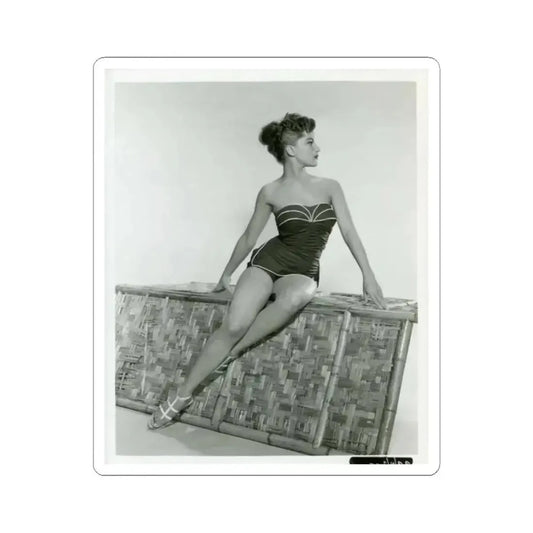 Debra Paget #650 1 (Vintage Female Icon) STICKER Vinyl Kiss-Cut Decal 2 Inch White - The Sticker Space