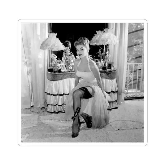 Debra Paget #669 (Vintage Female Icon) STICKER Vinyl Kiss-Cut Decal 2 Inch White - The Sticker Space