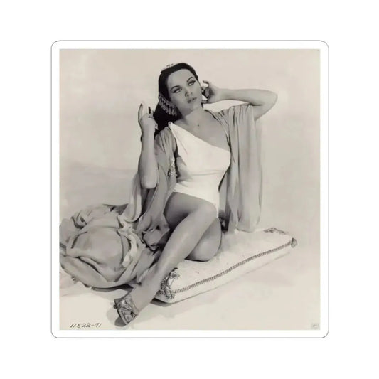 Debra Paget #67 1 (Vintage Female Icon) STICKER Vinyl Kiss-Cut Decal 2 Inch White - The Sticker Space