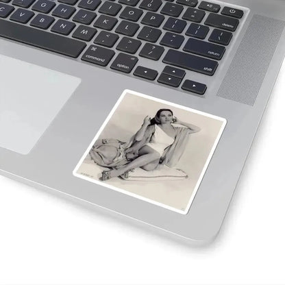 Debra Paget #67 1 (Vintage Female Icon) STICKER Vinyl Kiss-Cut Decal - The Sticker Space