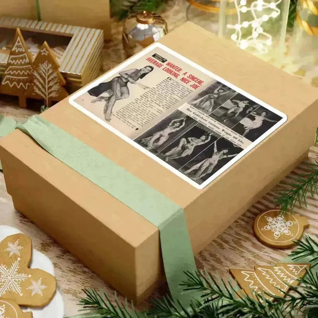 Debra Paget #675 - Pages 30-34 1rst 2 of 5 Pages featuring, Debra 7 B&W Photos, Article & Captions from People Today Pocket Mag. 1-26-55 (Vintage Female Icon) STICKER Vinyl Kiss-Cut Decal - The Sticker Space