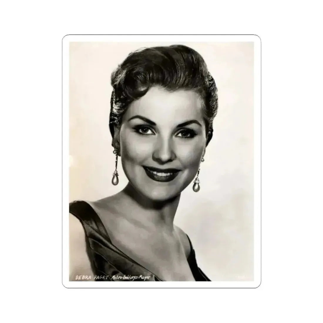 Debra Paget #688 (Vintage Female Icon) STICKER Vinyl Kiss-Cut Decal 2 Inch White - The Sticker Space