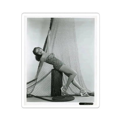 Debra Paget #704 (Vintage Female Icon) STICKER Vinyl Kiss-Cut Decal 3 Inch White - The Sticker Space