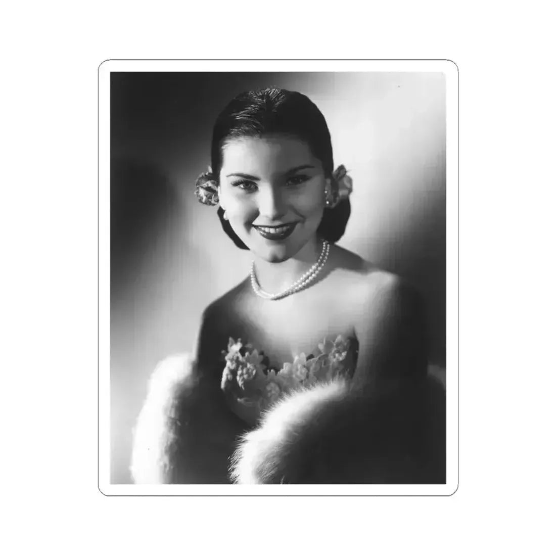 Debra Paget #707 (Vintage Female Icon) STICKER Vinyl Kiss-Cut Decal 6 Inch White - The Sticker Space