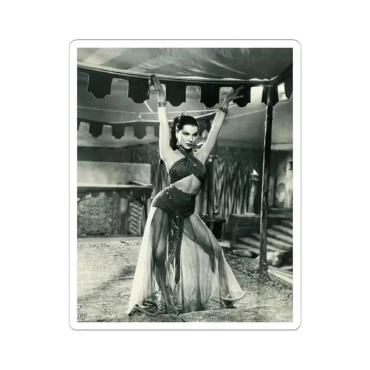 Debra Paget #720 (Vintage Female Icon) STICKER Vinyl Kiss-Cut Decal 2 Inch White - The Sticker Space
