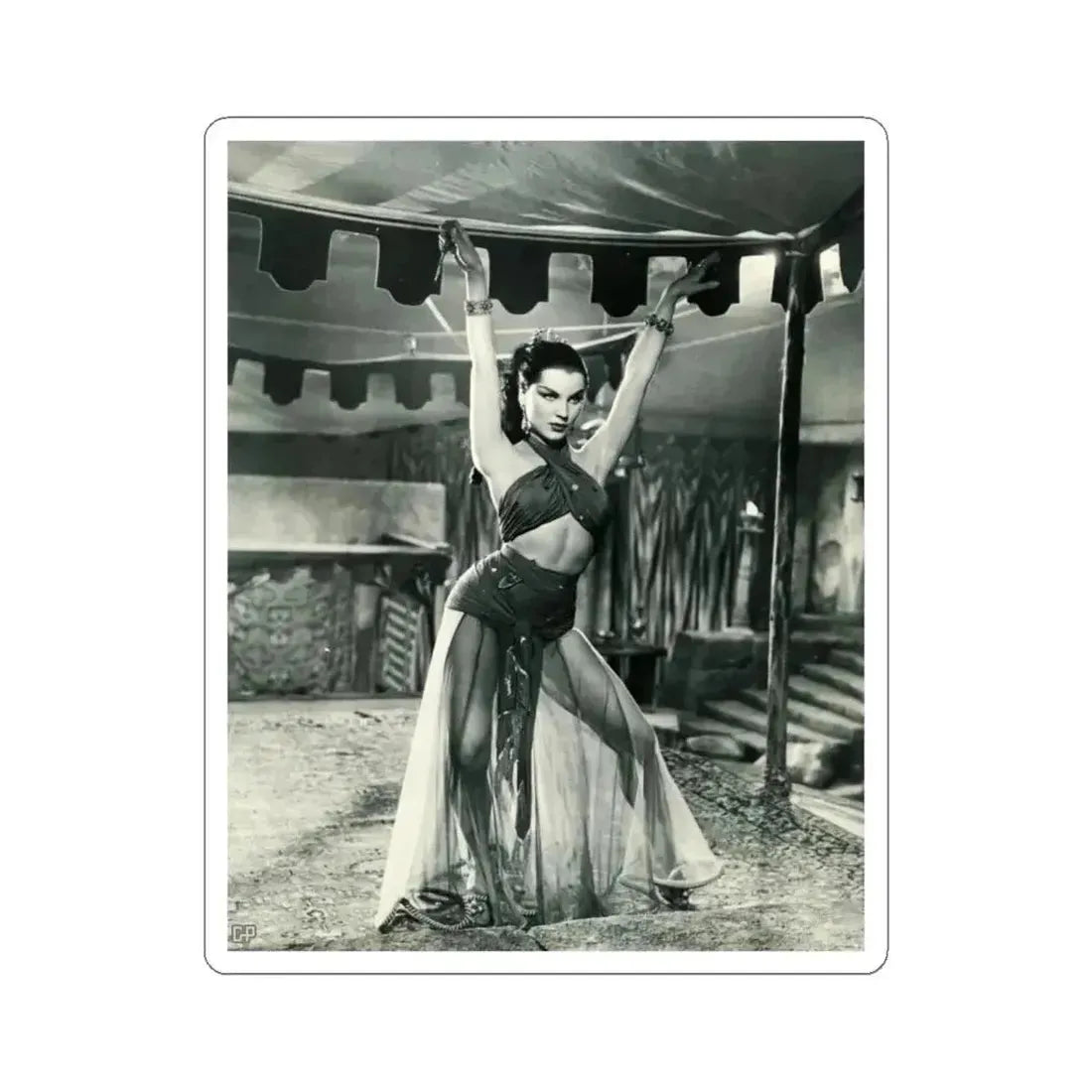 Debra Paget #720 (Vintage Female Icon) STICKER Vinyl Kiss-Cut Decal 6 Inch White - The Sticker Space