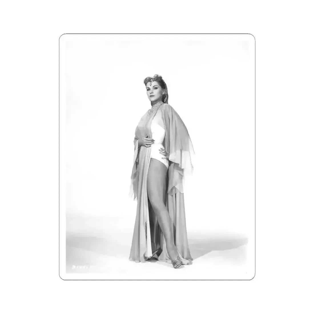 Debra Paget #726 (Vintage Female Icon) STICKER Vinyl Kiss-Cut Decal - The Sticker Space