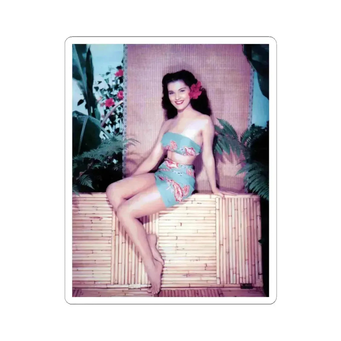Debra Paget #762 (Vintage Female Icon) STICKER Vinyl Kiss-Cut Decal 3 Inch White - The Sticker Space