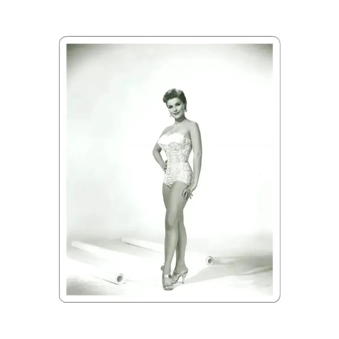 Debra Paget #774 (Vintage Female Icon) STICKER Vinyl Kiss-Cut Decal 4 Inch White - The Sticker Space