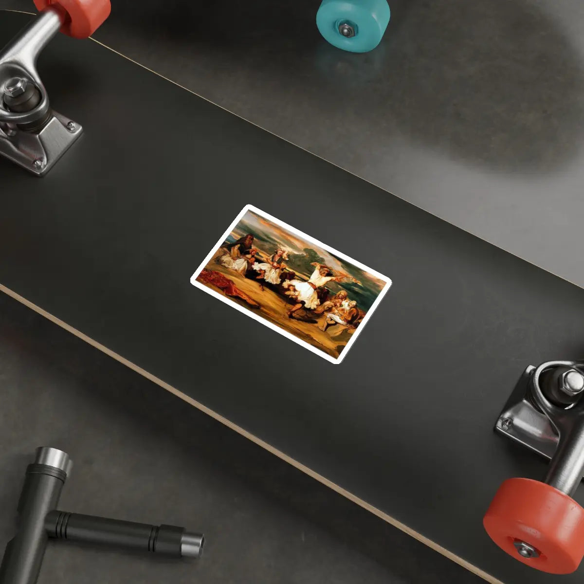 SKU:13983047028534095270 Sticker types:White Shape:Die-Cut Sizes:4" × 4"