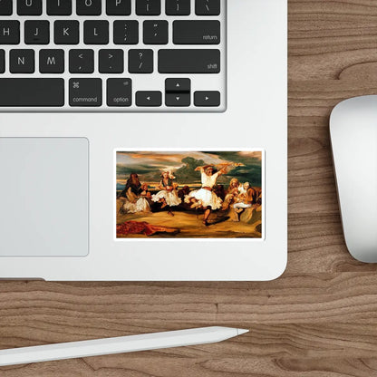SKU:13983047028534095270 Sticker types:White Shape:Die-Cut Sizes:4" × 4"