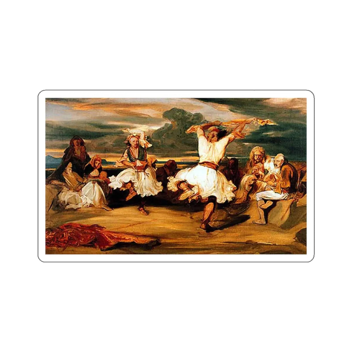 SKU:26271792292331553373 Sticker types:White Shape:Die-Cut Sizes:3" × 3"