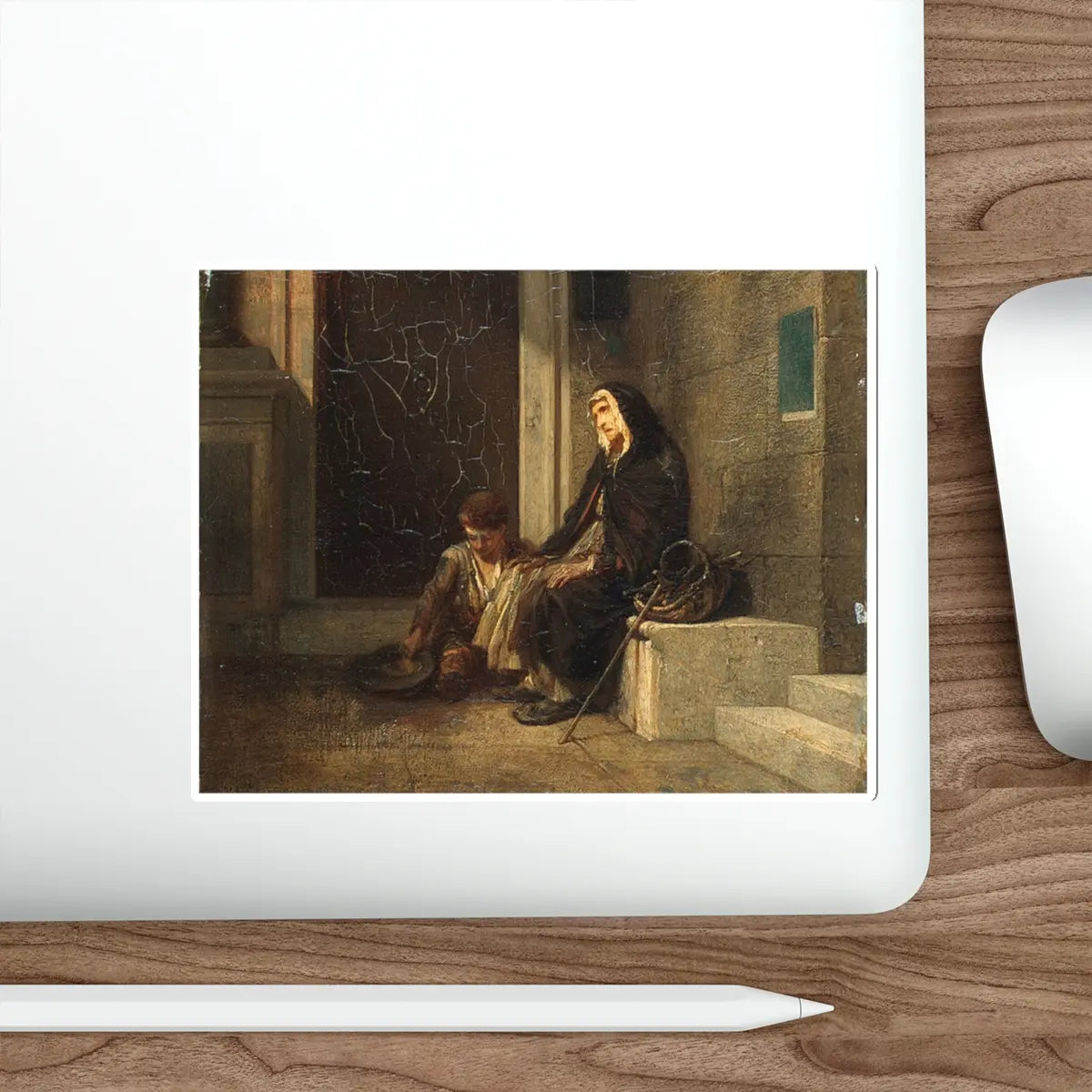 SKU:31539948984663414923 Sticker types:White Shape:Die-Cut Sizes:6" × 6"