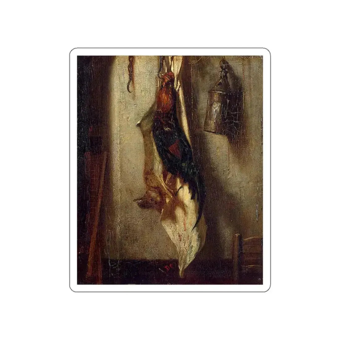 DECAMPS, Alexandre Gabriel - Still life (Artwork) STICKER Vinyl Die-Cut Decal White Die-Cut 6 Inch - The Sticker Space