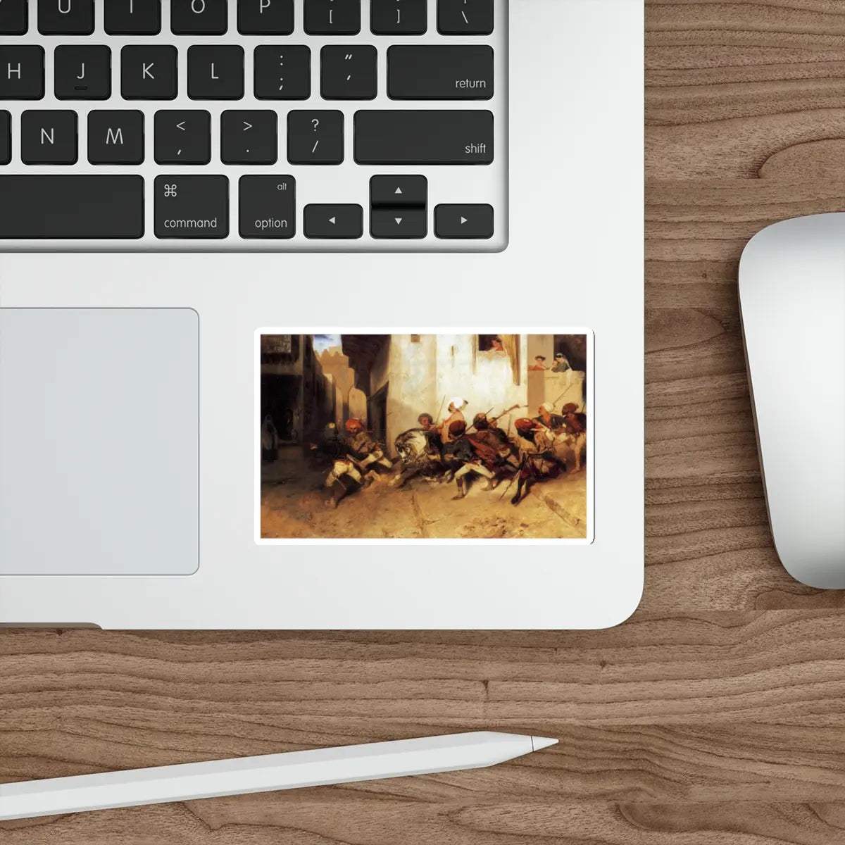 SKU:12380276450323271992 Sticker types:White Shape:Die-Cut Sizes:4" × 4"