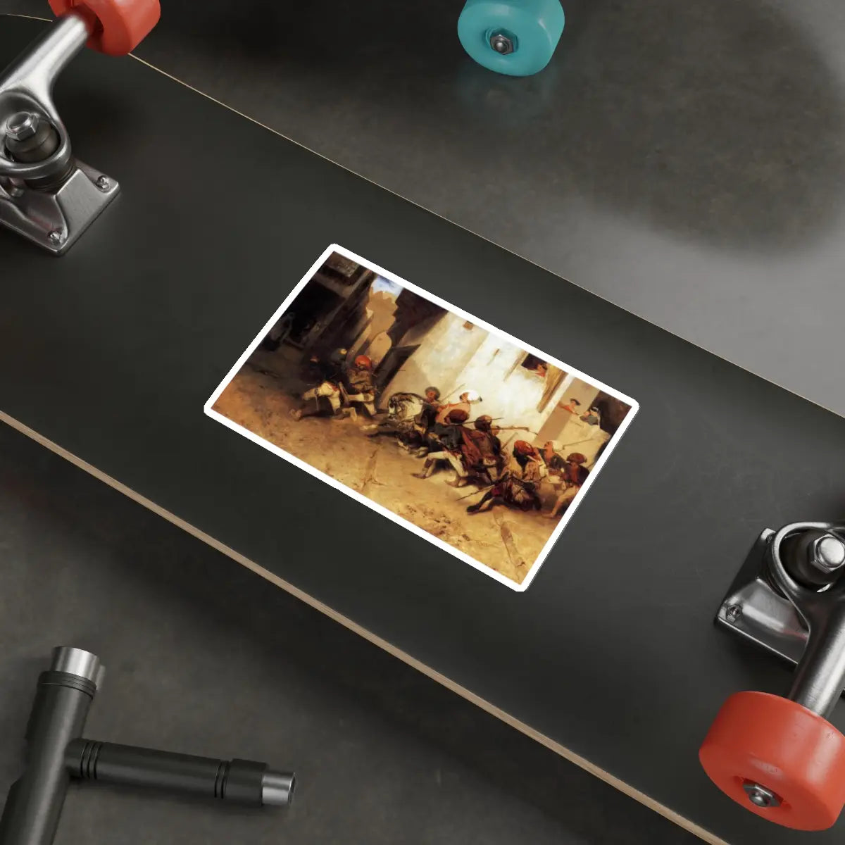 SKU:33738807606366062570 Sticker types:White Shape:Die-Cut Sizes:6" × 6"