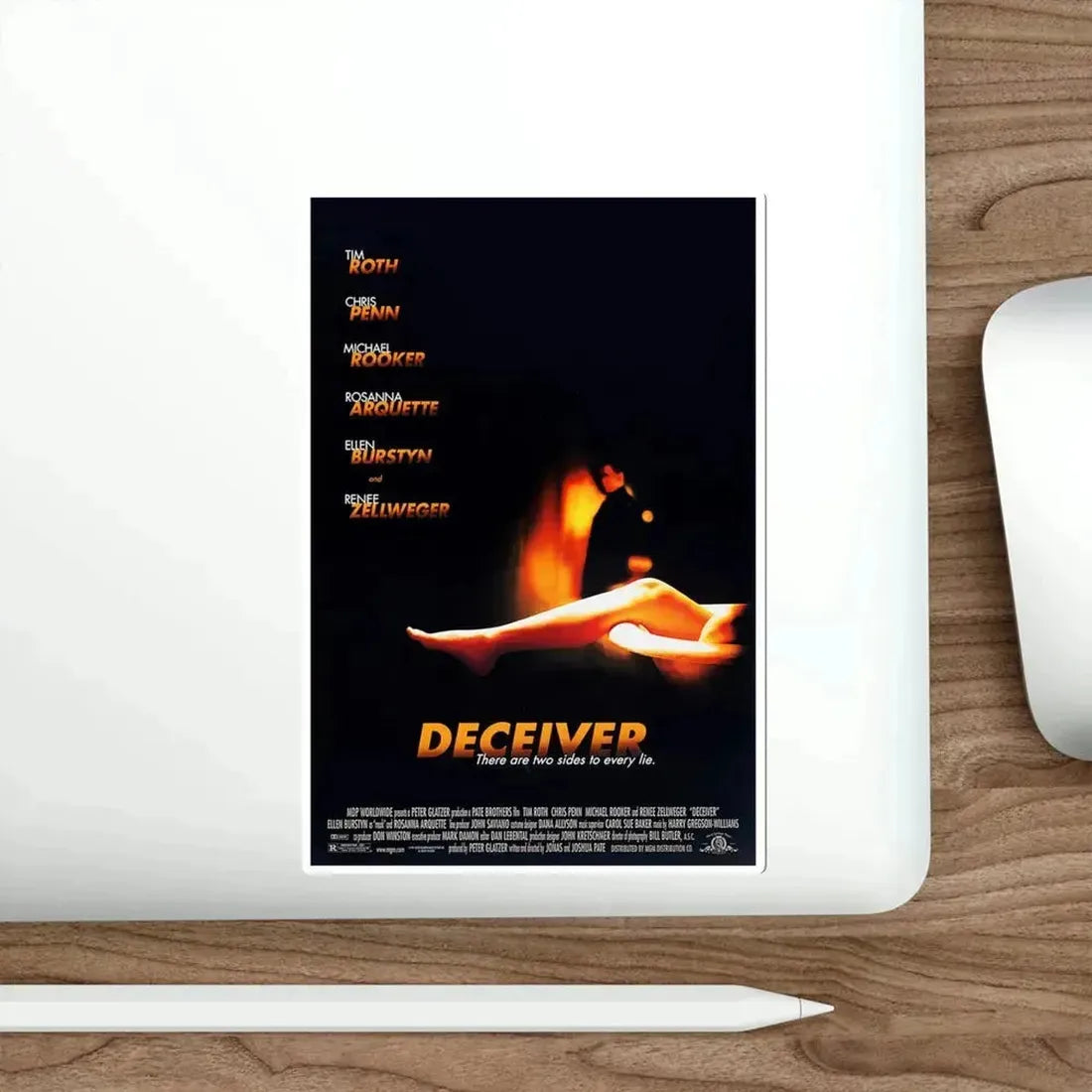 Deceiver 1998 Movie Poster STICKER Vinyl Die-Cut Decal - The Sticker Space