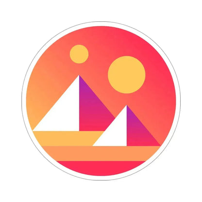 DECENTRALAND MANA (Cryptocurrency) STICKER Vinyl Die-Cut Decal 4 Inch - The Sticker Space