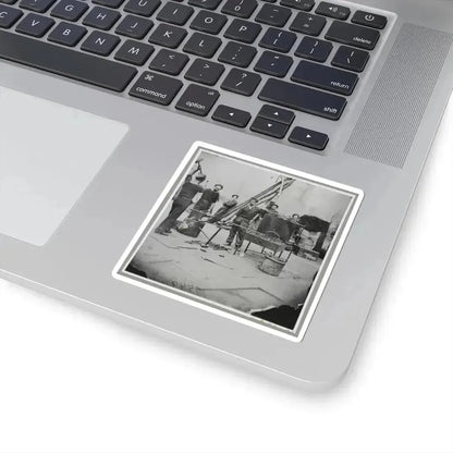 Deck of Warship (U.S. Civil War) STICKER Vinyl Kiss-Cut Decal - The Sticker Space