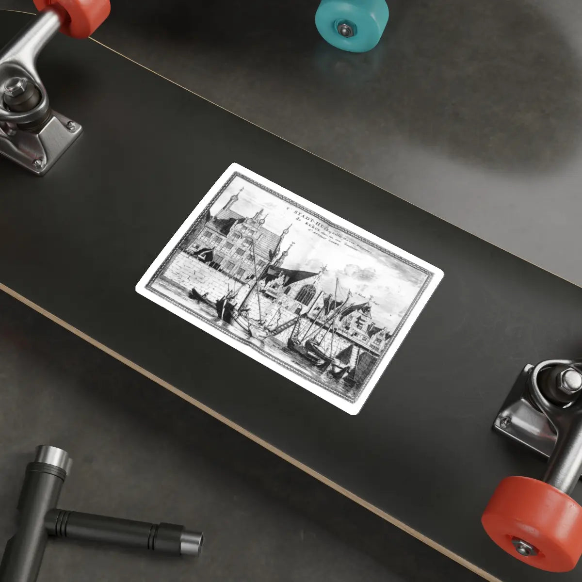 SKU:30645631980088101155 Sticker types:White Shape:Die-Cut Sizes:6" × 6"
