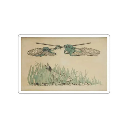 Decorations for Water Babies, book illustration (Magazine Illustration) STICKER Vinyl Die-Cut Decal White Die-Cut 3 Inch - The Sticker Space