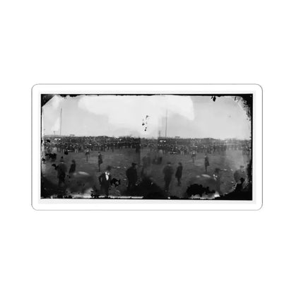 Dedication Ceremonies at the Soldiers' National Cemetery, Gettysburg, Pennsylvania(3) (U.S. Civil War) STICKER Vinyl Kiss-Cut Decal 2 Inch White - The Sticker Space