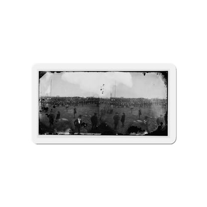 Dedication Ceremonies At The Soldiers' National Cemetery, Gettysburg, Pennsylvania(3) (U.S. Civil War) Refrigerator Magnet-6 × 6"-The Sticker Space