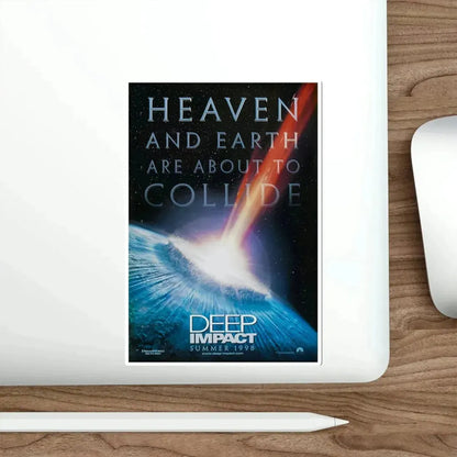 Deep Impact 1998 Movie Poster STICKER Vinyl Die-Cut Decal - The Sticker Space