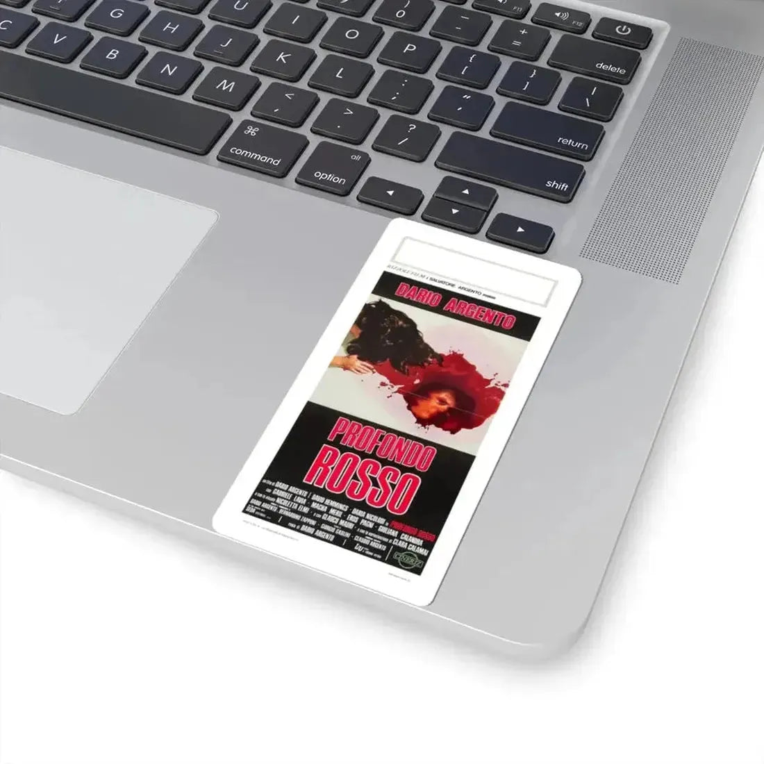 DEEP RED (ITALIAN) 1975 Movie Poster - STICKER Vinyl Kiss-Cut Decal - The Sticker Space