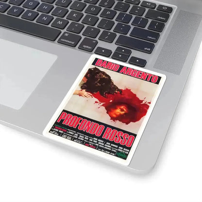 DEEP RED (ITALIAN) 3 1975 Movie Poster - STICKER Vinyl Kiss-Cut Decal - The Sticker Space