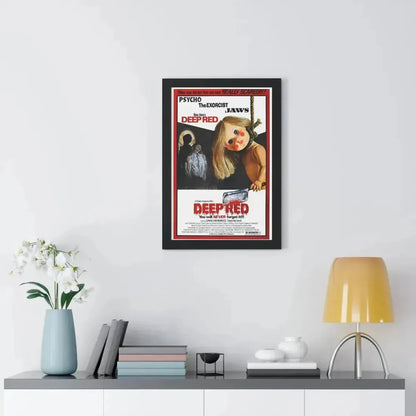DEEP RED (PROFONDO ROSSO) 1975 - Framed Movie Poster - The Sticker Space
