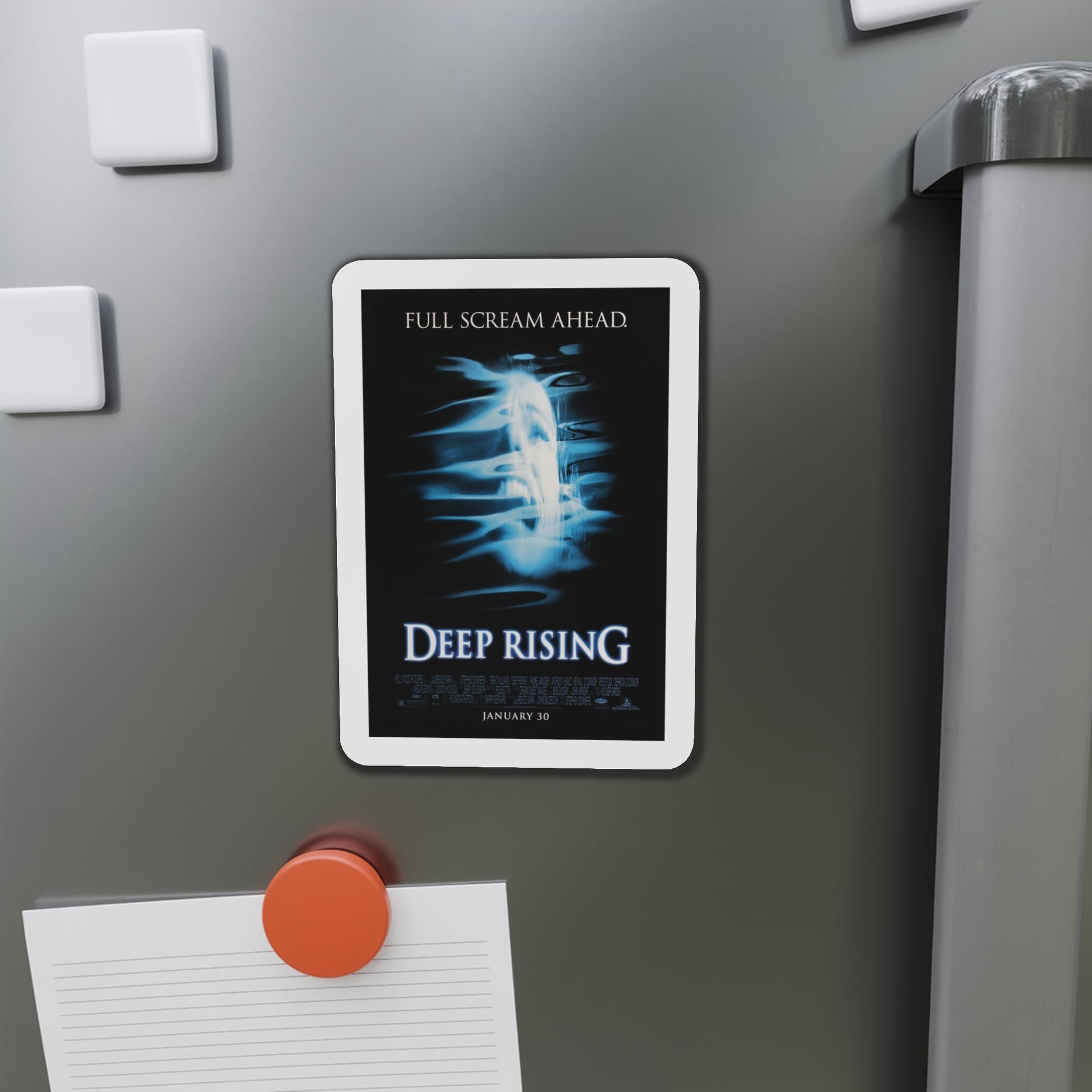 Deep Rising 1998 Movie Poster Die-Cut Magnet-The Sticker Space