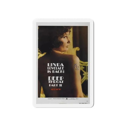 DEEP THROAT PART II 1974 Movie Poster - Refrigerator Magnet - The Sticker Space