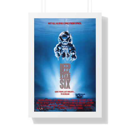 DEEPSTAR SIX 1989 - Framed Movie Poster-16″ x 24″-The Sticker Space