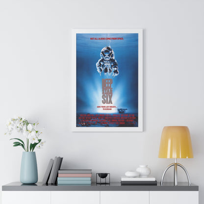 DEEPSTAR SIX 1989 - Framed Movie Poster-The Sticker Space