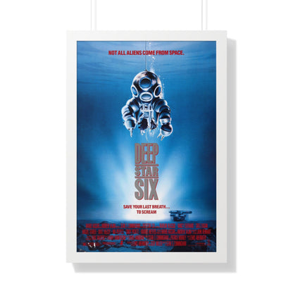 DEEPSTAR SIX 1989 - Framed Movie Poster-20" x 30"-The Sticker Space