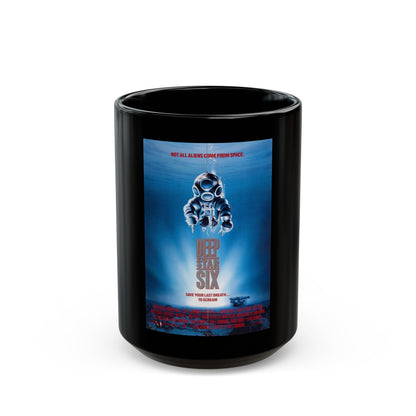 DEEPSTAR SIX 1989 Movie Poster - Black Coffee Mug-15oz-The Sticker Space