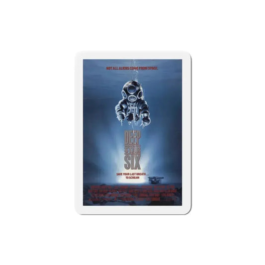 DeepStar Six 1989 Movie Poster Refrigerator Magnet 2 Inch - The Sticker Space
