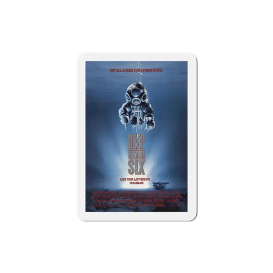 DeepStar Six 1989 Movie Poster Refrigerator Magnet 2 Inch - The Sticker Space