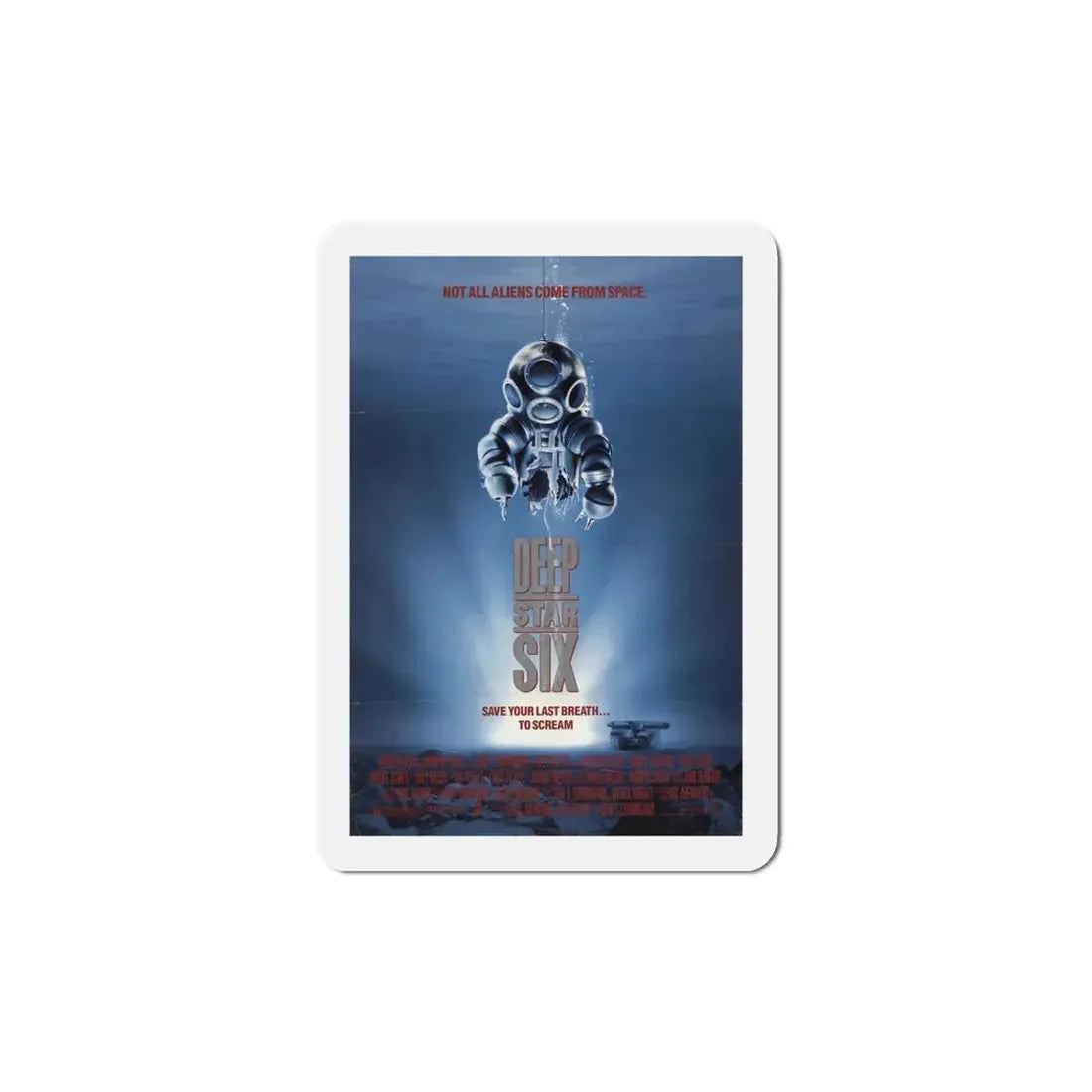 DeepStar Six 1989 Movie Poster Refrigerator Magnet 5 Inch - The Sticker Space