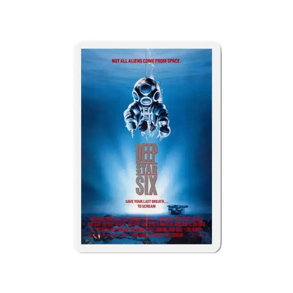 DEEPSTAR SIX 1989 Movie Poster - Refrigerator Magnet - The Sticker Space