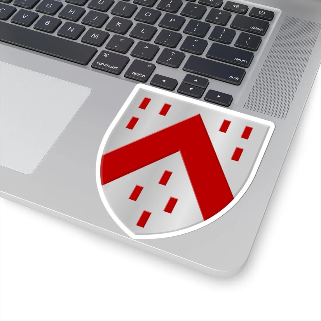 Deerlijk wapen (Belgium) (Coat of Arms) STICKER Vinyl Kiss-Cut Decal - The Sticker Space