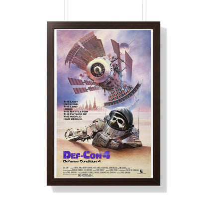 DEF CON 4 1985 - Framed Movie Poster-20" x 30"-The Sticker Space