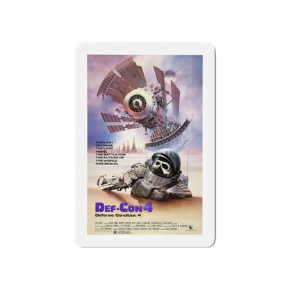 DEF CON 4 1985 Movie Poster - Refrigerator Magnet 5 Inch - The Sticker Space