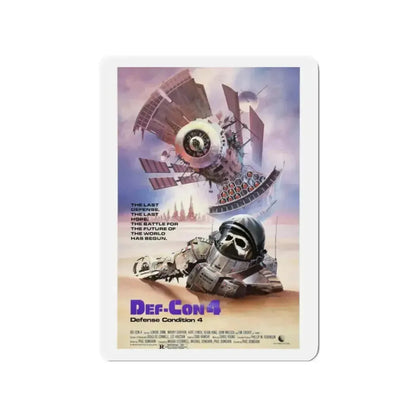 DEF CON 4 1985 Movie Poster - Refrigerator Magnet - The Sticker Space