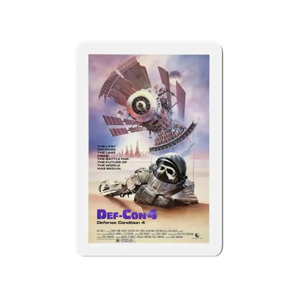 DEF CON 4 1985 Movie Poster - Refrigerator Magnet - The Sticker Space