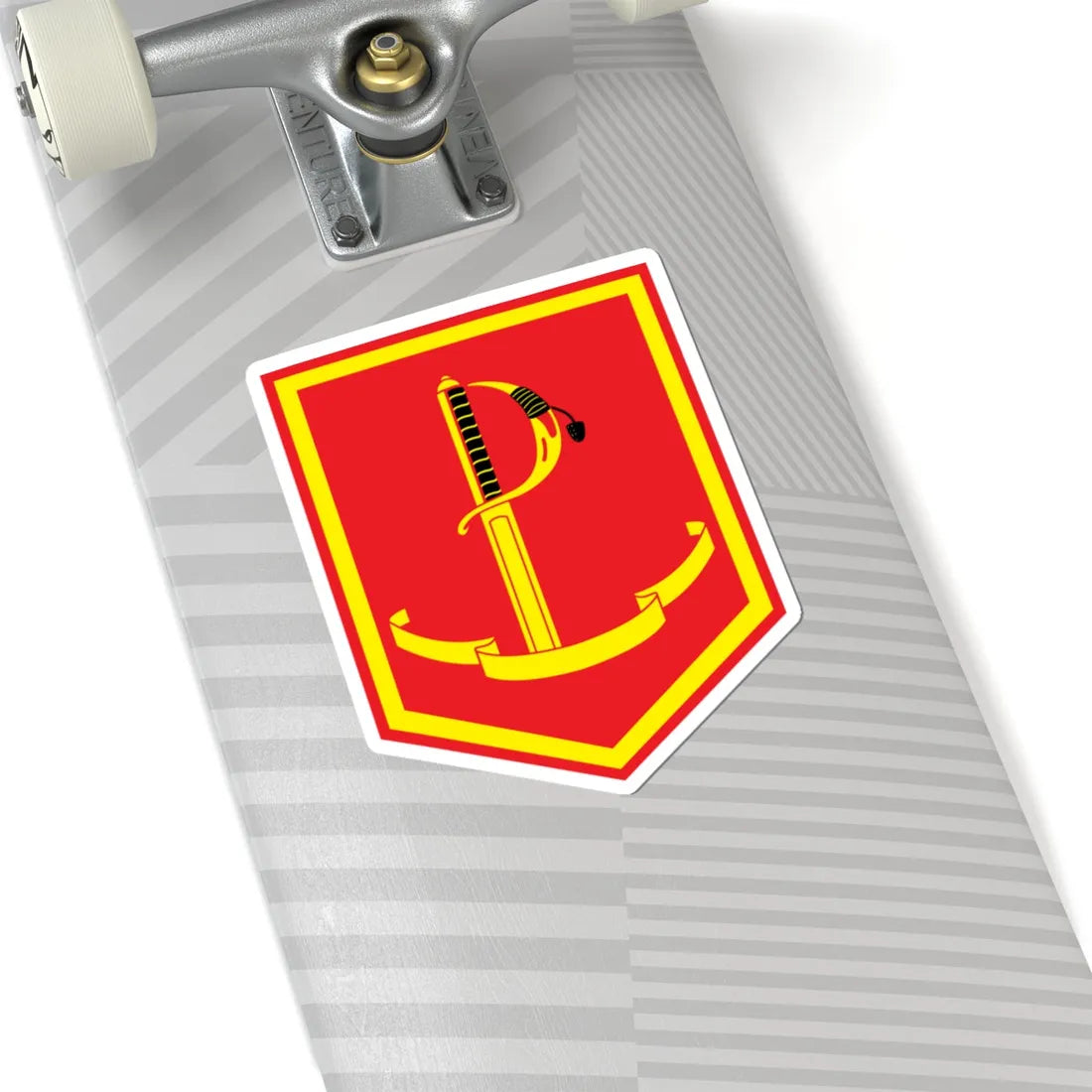 Defence Forces Headquarters (Ireland) (Coat of Arms) STICKER Vinyl Kiss-Cut Decal - The Sticker Space