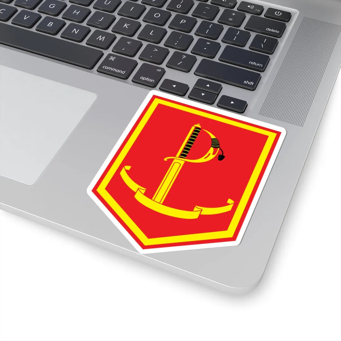 Defence Forces Headquarters (Ireland) (Coat of Arms) STICKER Vinyl Kiss-Cut Decal - The Sticker Space